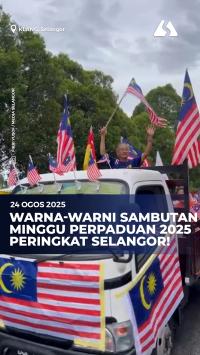 WARNA-WARNI SAMBUTAN MINGGU PERPADUAN 2025 PERINGKAT SELANGOR!
