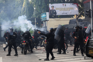 Malaysian Embassy monitoring Jakarta demo
