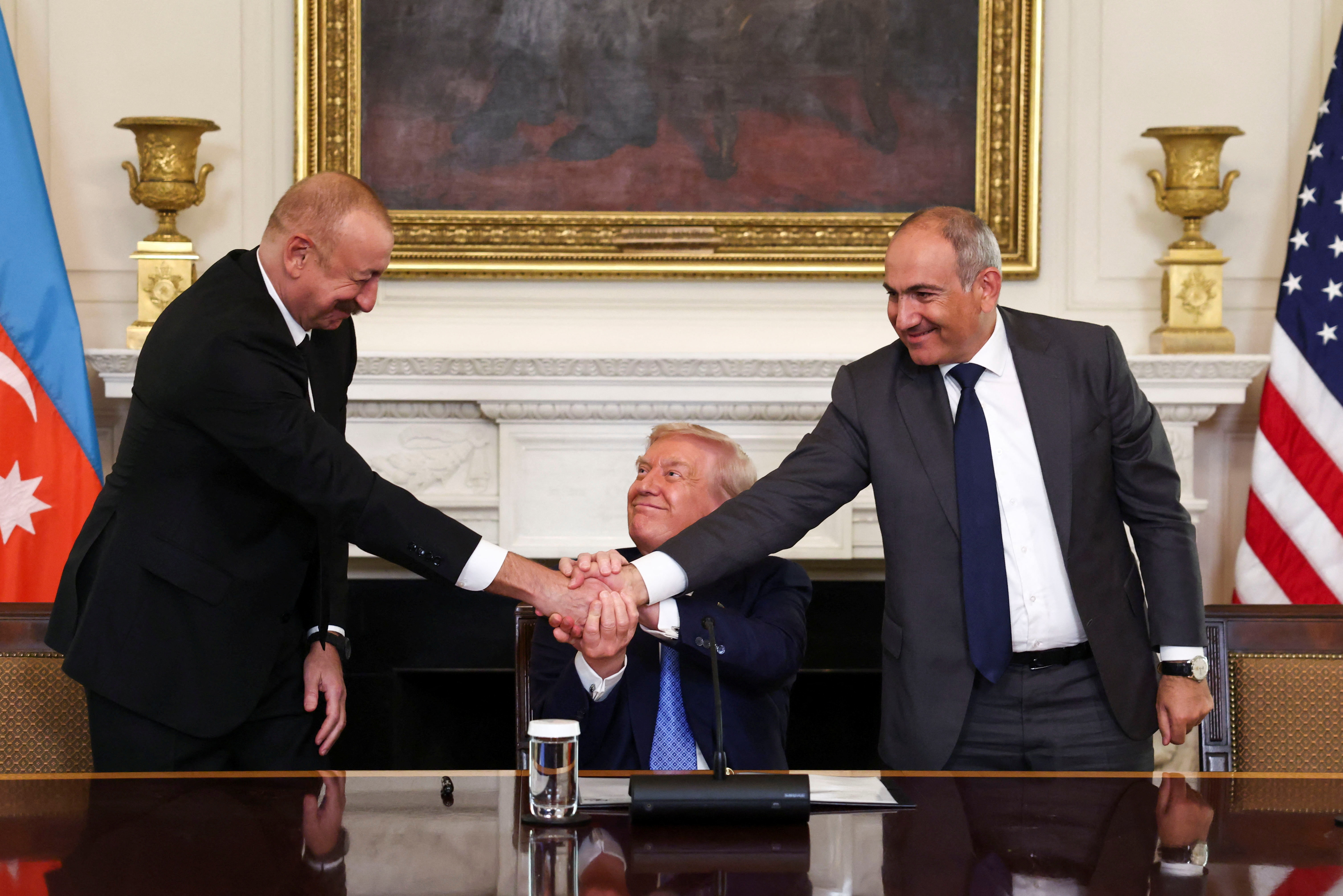 Trump announces peace agreement between Azerbaijan, Armenia