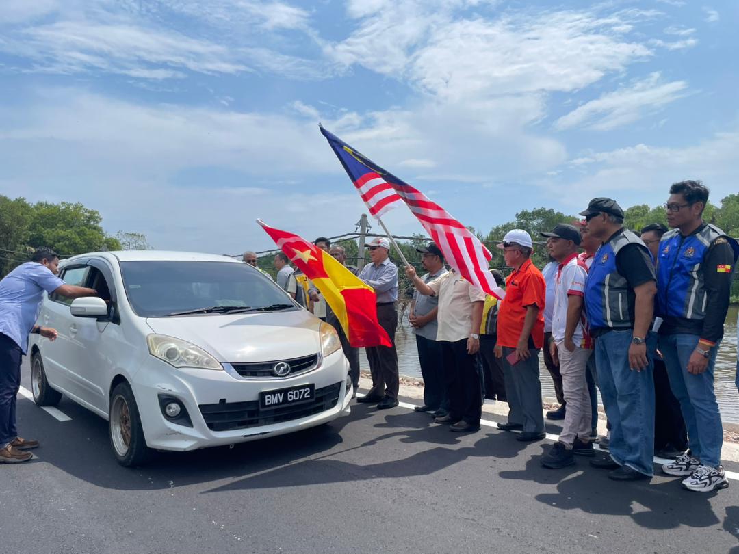 Exco: Jalan Bagan Pasir reopens, Indonesian technology used to address collapse