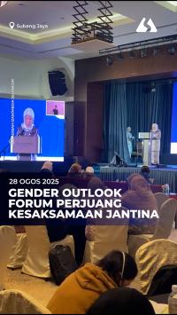 Gender Outlook Forum perjuang kesaksamaan jantina
