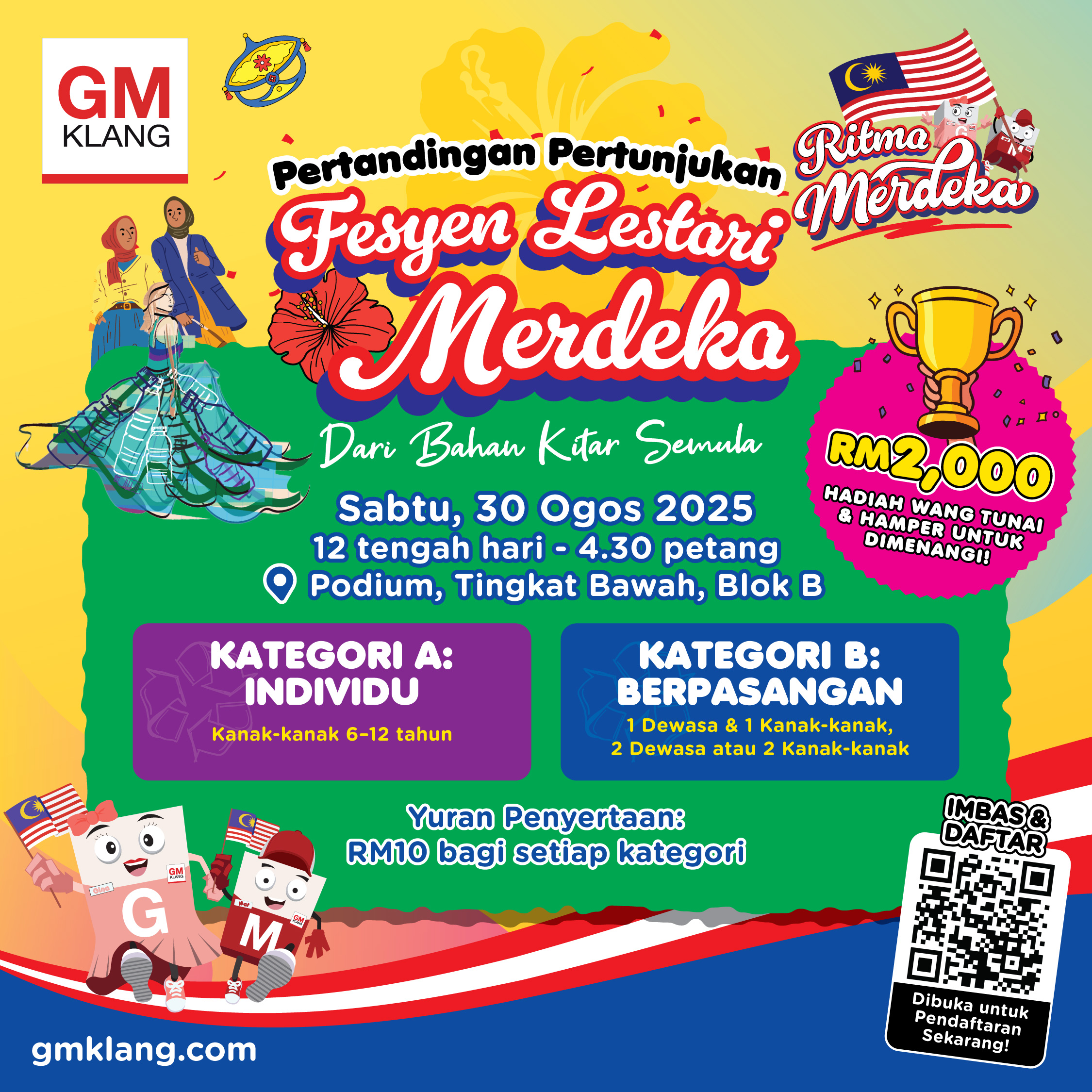 GM Klang ajak orang ramai meriahkan program Ritma Merdeka pada 30 Ogos