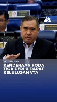 Kenderaan roda tiga perlu dapat kelulusan VTA