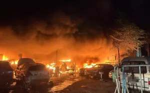 37 cars, 7 bikes destroyed in Shah Alam workshop blaze
