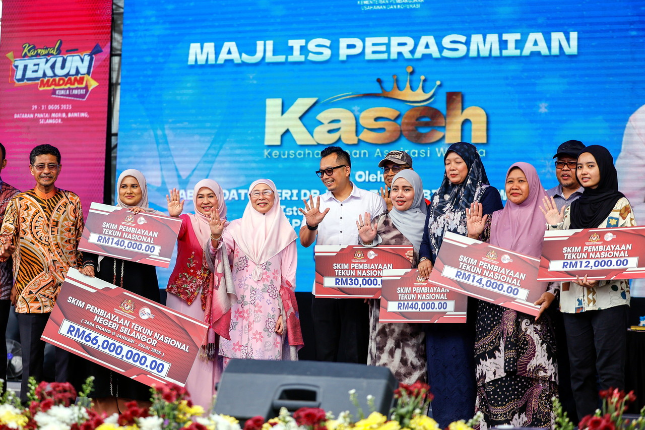 Lebih 81,000 usahawan Selangor terima manfaat Tekun, RM4.9 bilion dibayar
