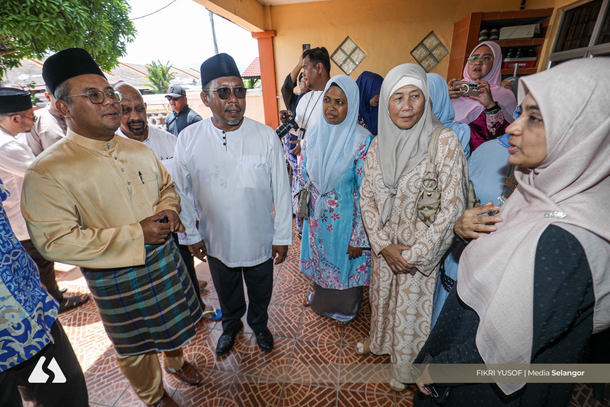 MB ziarah keluarga Allahyarham Syamsul Haris, harap siasatan secara menyeluruh
