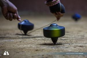 Gasing pangkah tradisional penyambung warisan budaya