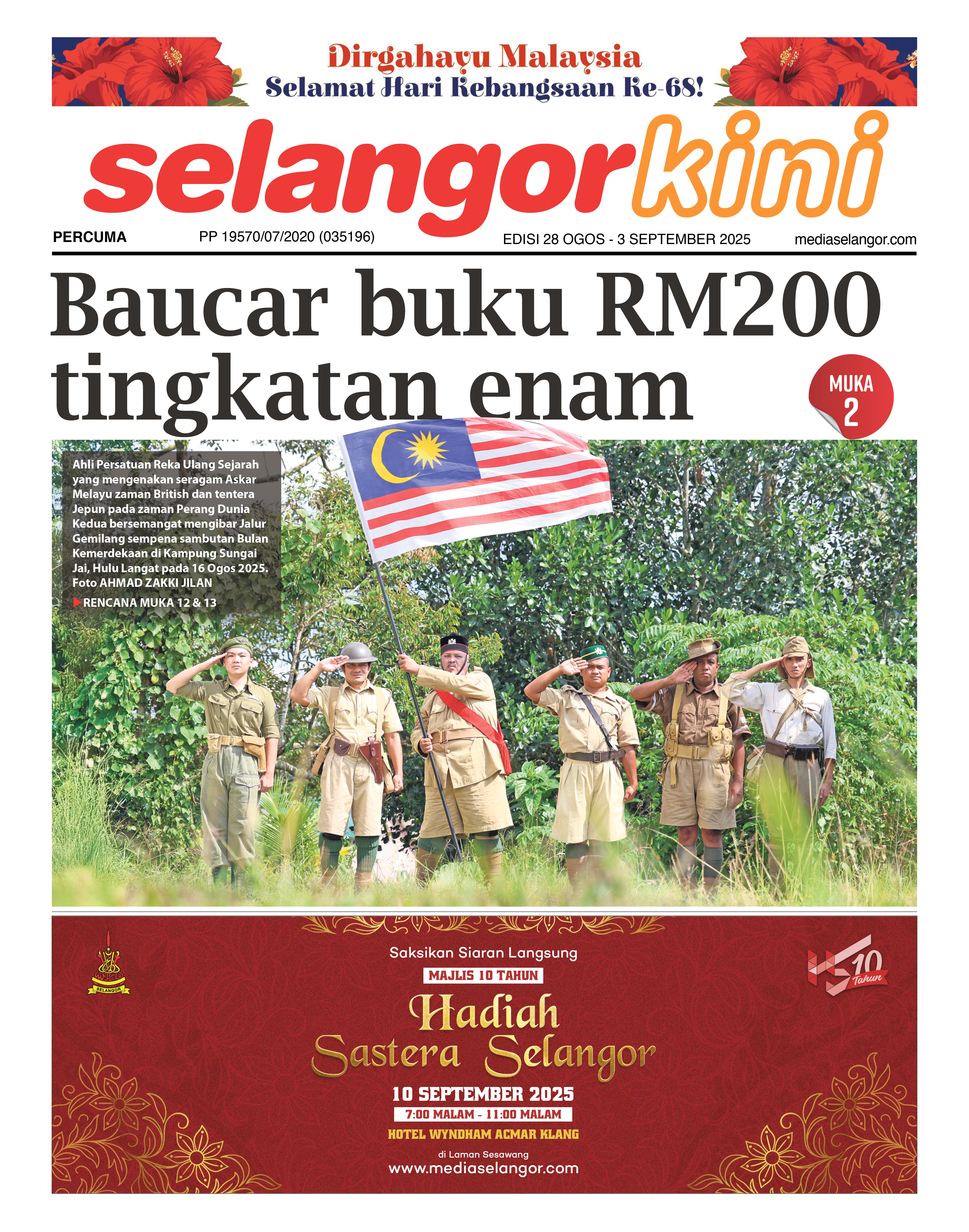 Selangorkini 28 Ogos - 3 Sept 2025