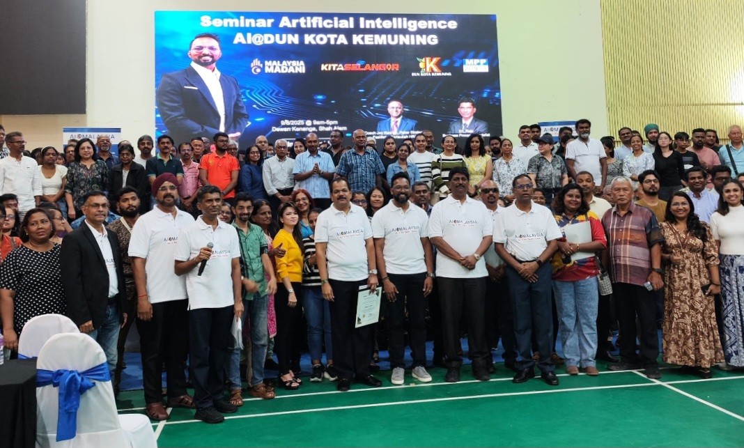கோத்தா கெமுனிங் தொகுதியில் செயற்கை நுண்ணறிவு கருத்தரங்கு-  300 பேர் பங்கேற்பு