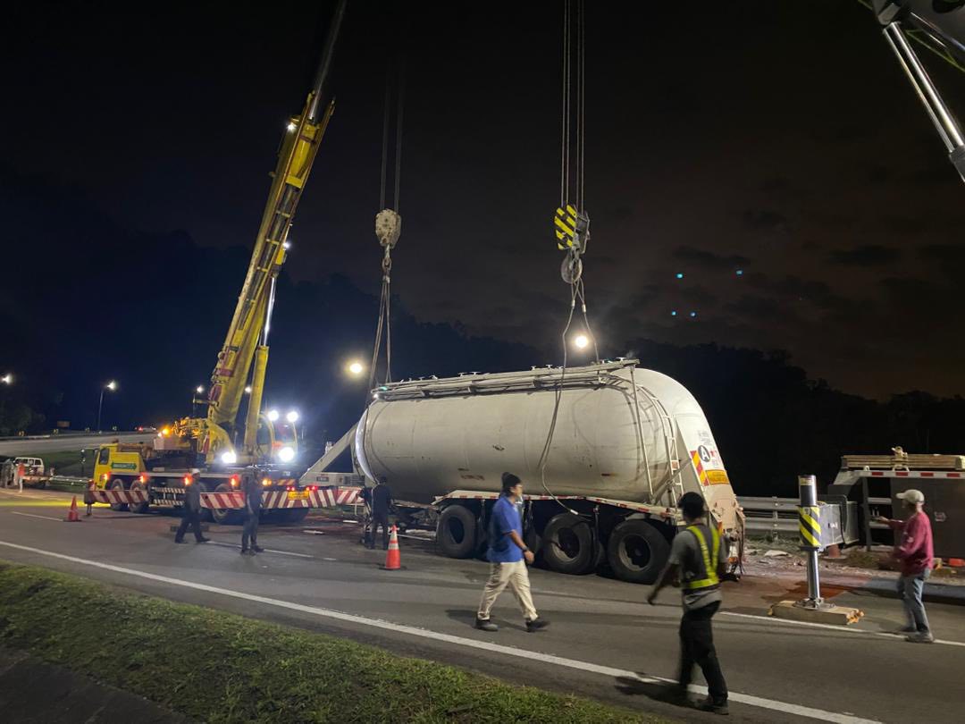 Speedy Luas action prevents Sg Gombak pollution