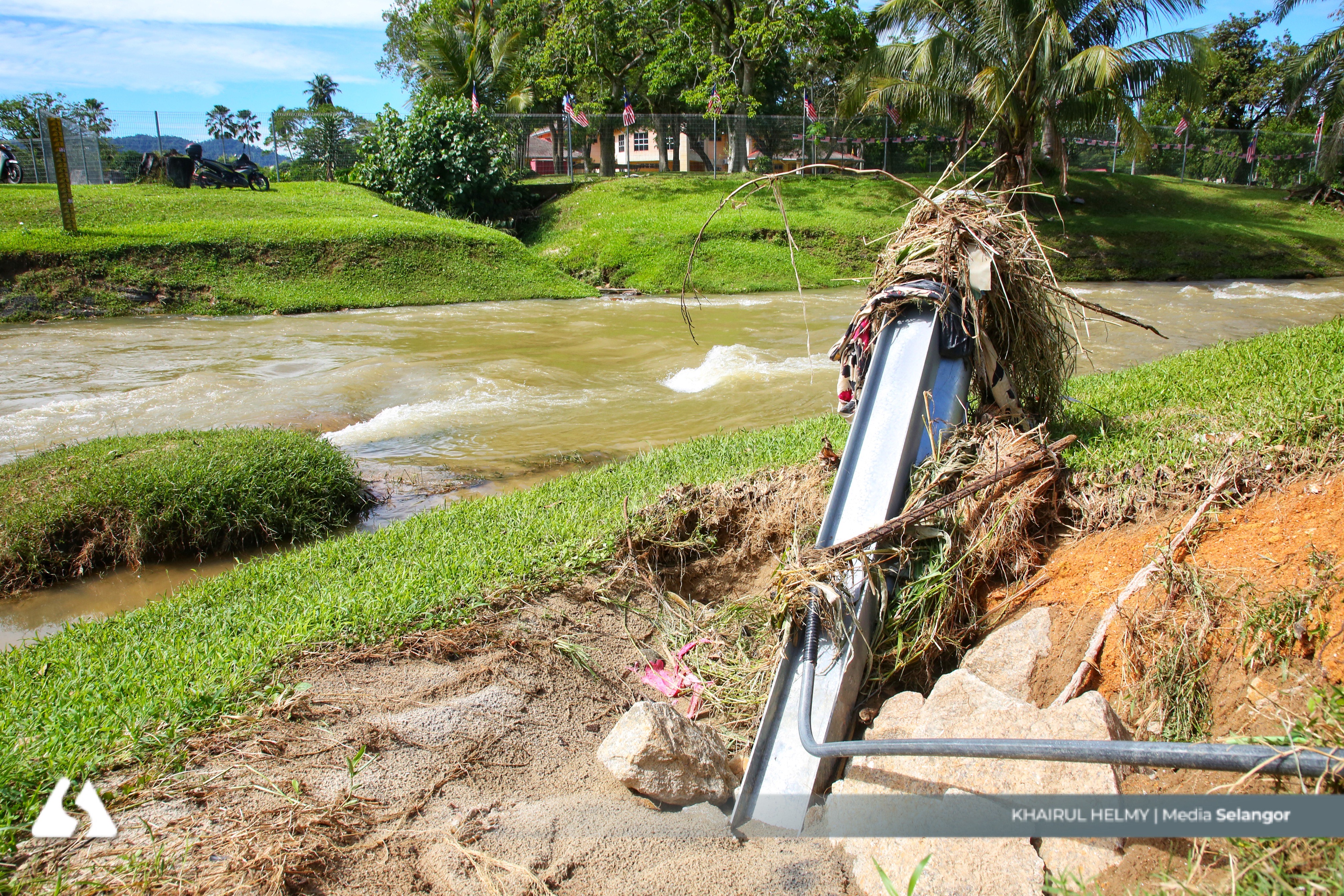 Projek tebatan banjir perlu segera dilaksana, penduduk bimbang setiap kali hujan lebat 
