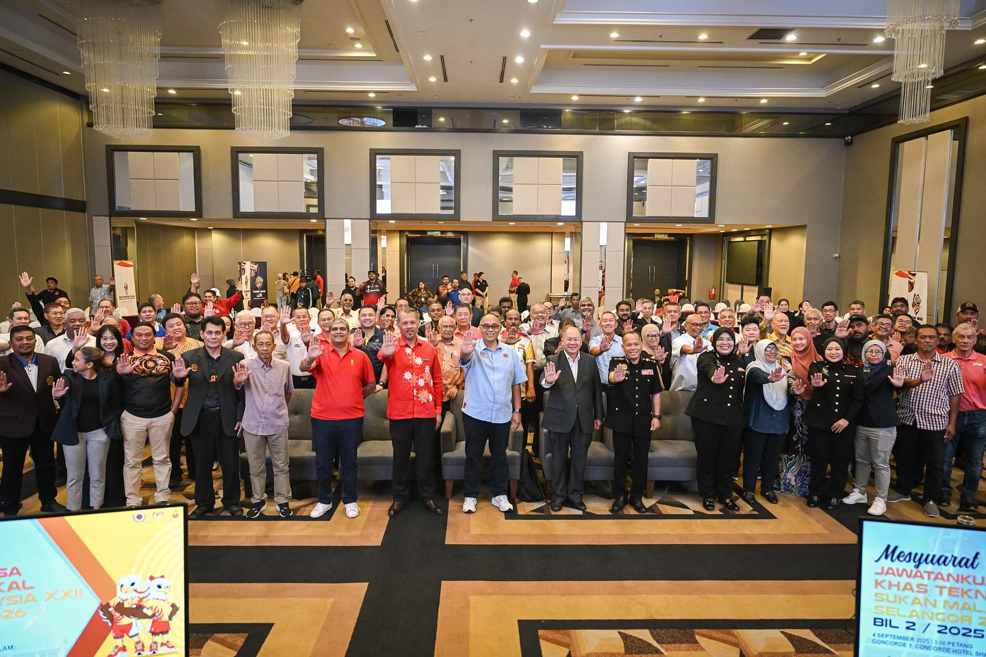 SUKMA 2026: Ketua delegasi teknikal, pengurus pertandingan tandatangani ikrar bebas rasuah