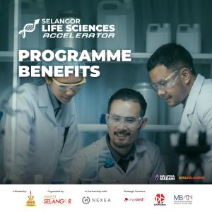 雪州推生命科学加速器计划    百万资金助初创加速商业化