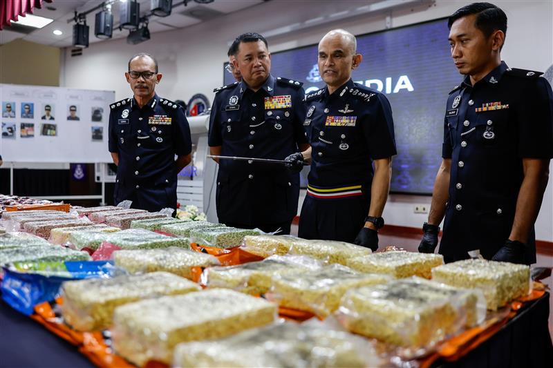 Polis tumpas dua sindiket, rampas dadah bernilai RM16.7 juta