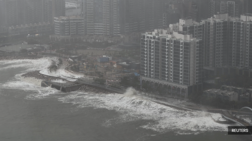 Over 150,000 evacuated as China's Guangdong escalates typhoon response to top level