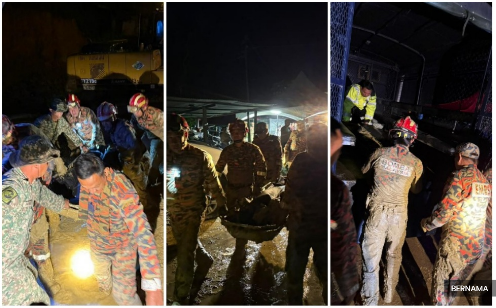 寻获10岁女童遗体  吧巴土崩母子3人全罹难  