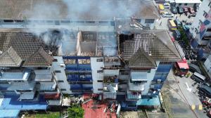 Enam unit flat Pinggiran Batu Caves terbakar, tiada mangsa terlibat