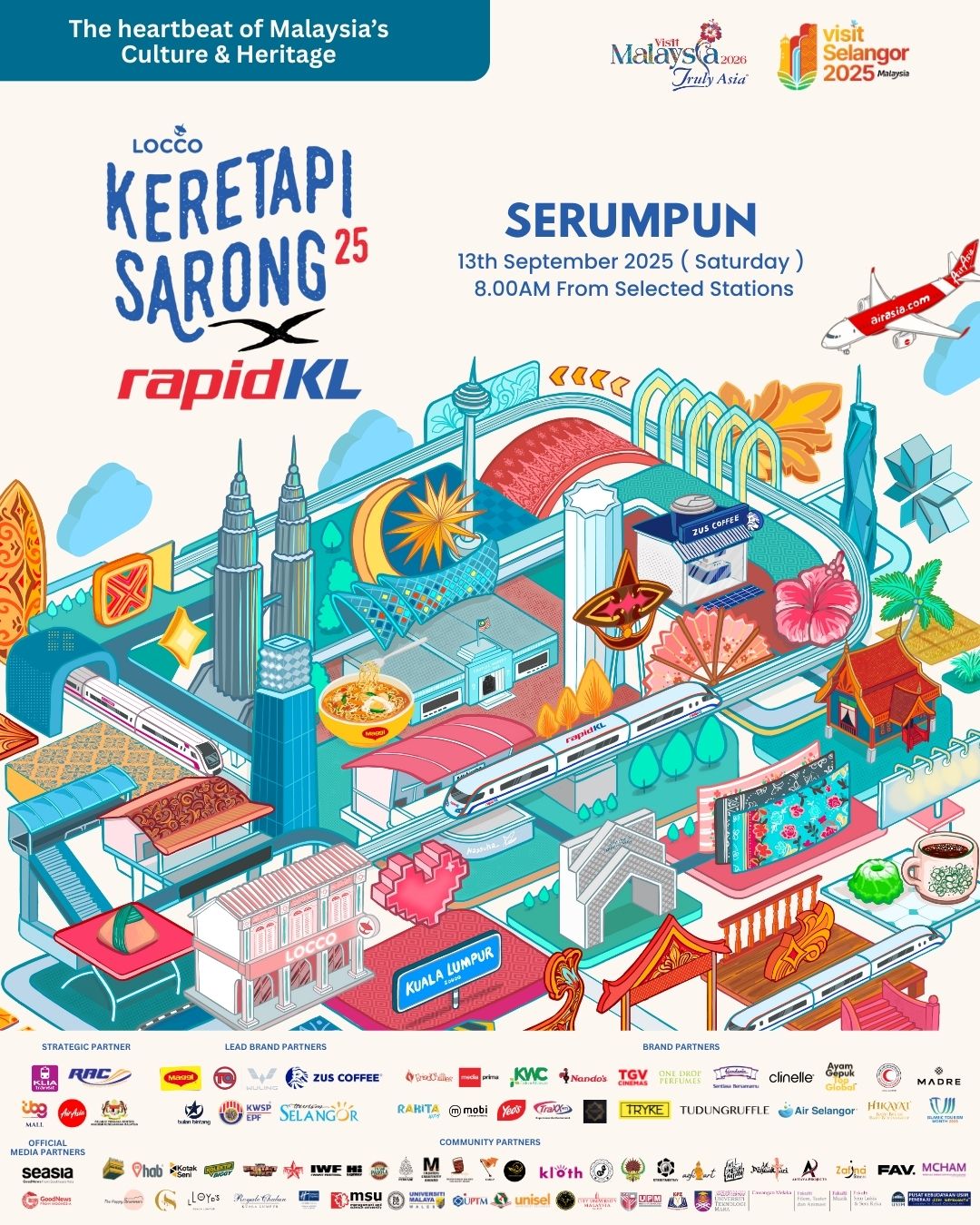 30,000 peserta dijangka sertai program Keretapi Sarong, platform promosi TMS2025