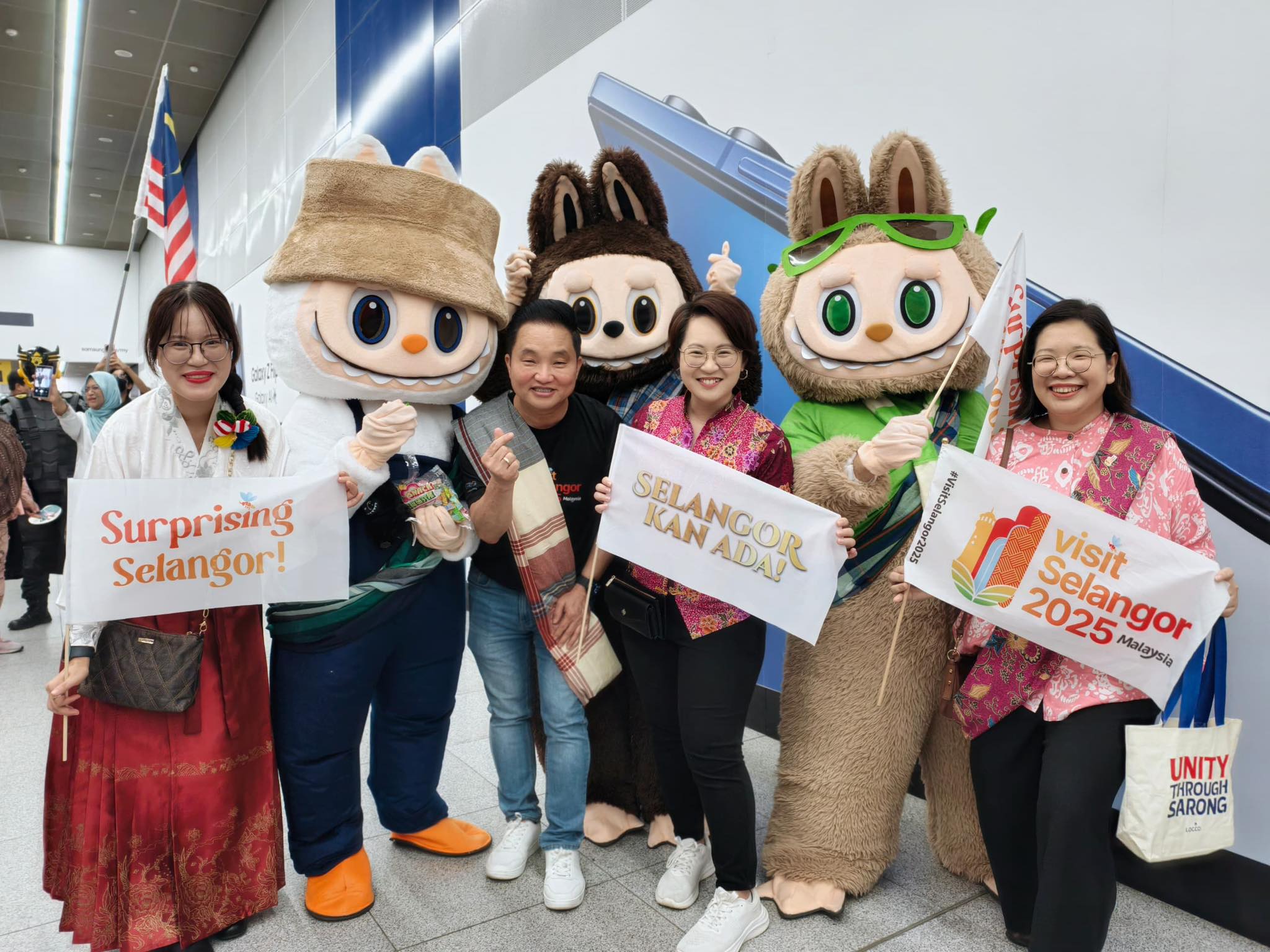 雪州旅游局首次响应共襄盛举  铁路纱笼热情迎庆大马日