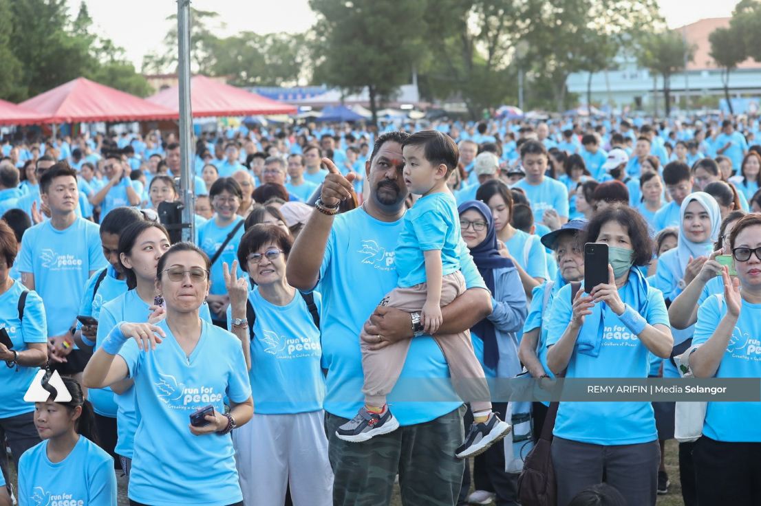 Lebih 70,000 sertai Run For Peace, MB puji usaha promosi keamanan