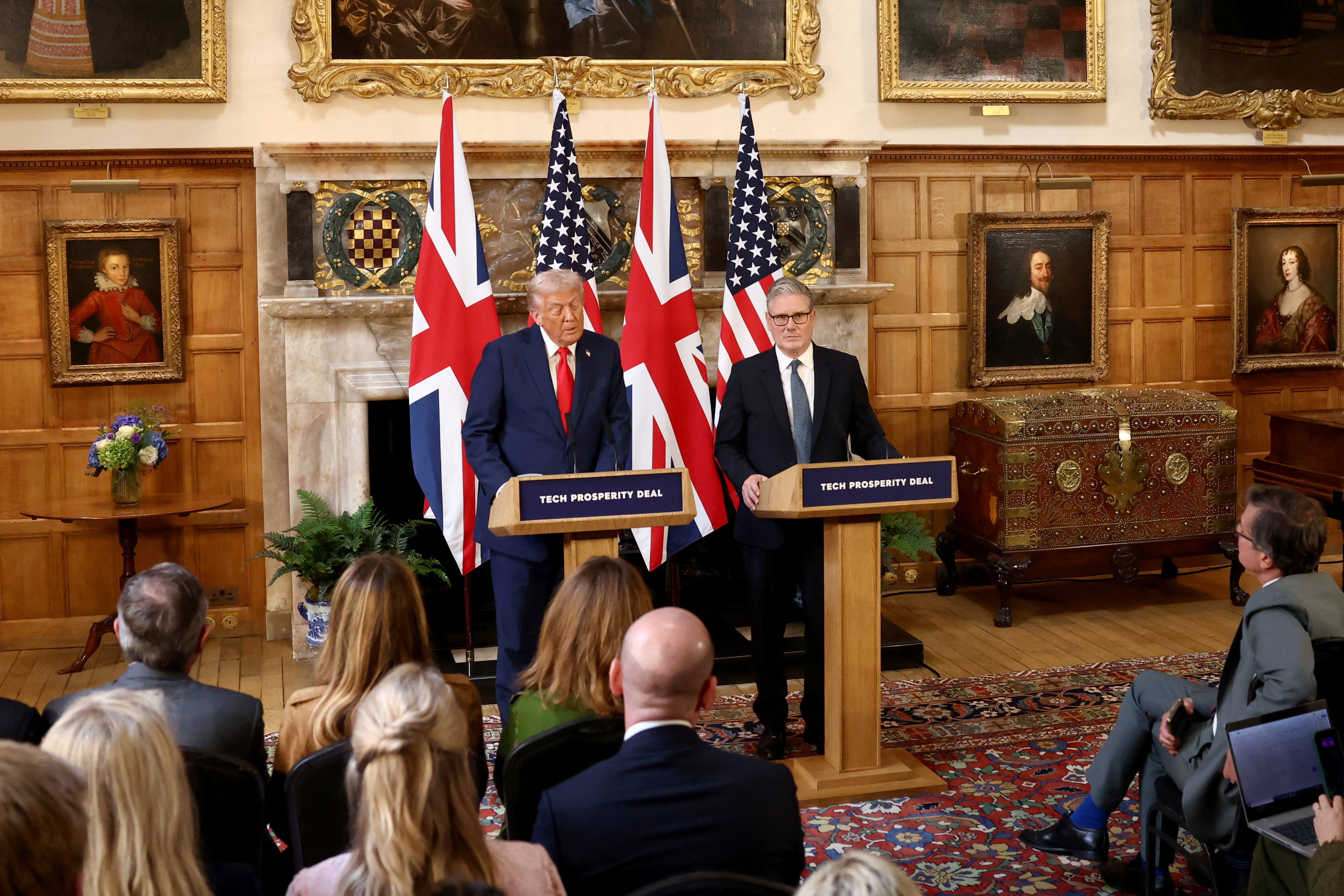Starmer, Trump hail ‘forever friends’ relationship, skirt difficult issues