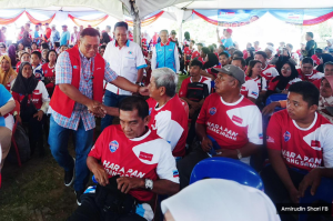 吁沙巴选民明智抉择　阿米鲁丁：选出稳定繁荣政府