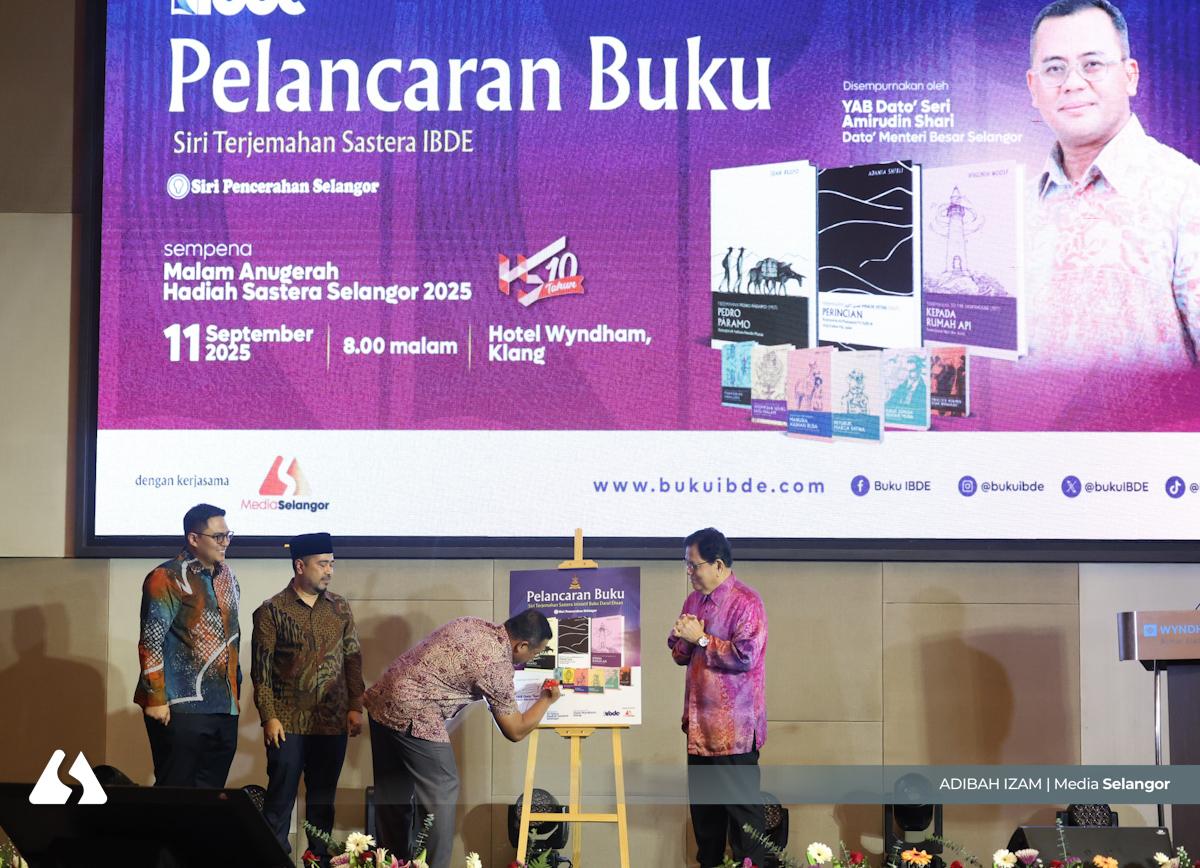 Sembilan penulis kreatif menang Hadiah Sastera Selangor 2025