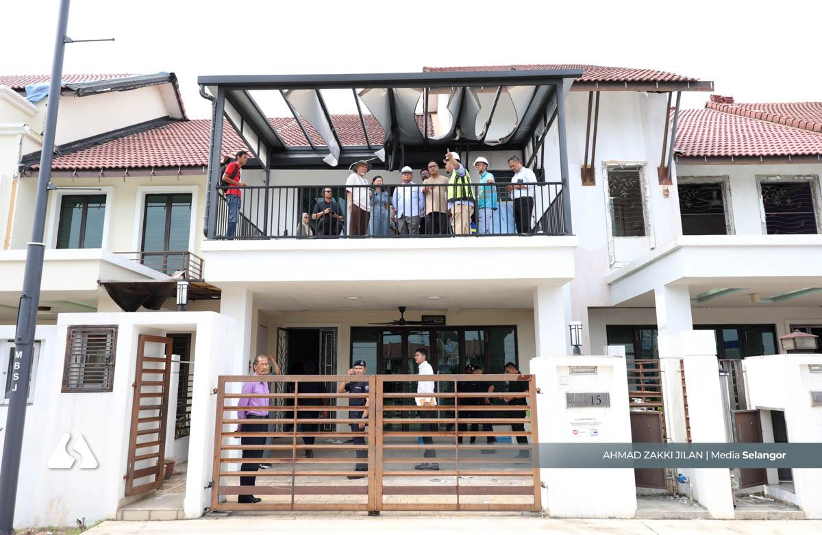Kerja baik pulih, bina semula rumah terjejas letupan paip gas Putra Heights giat dilaksana