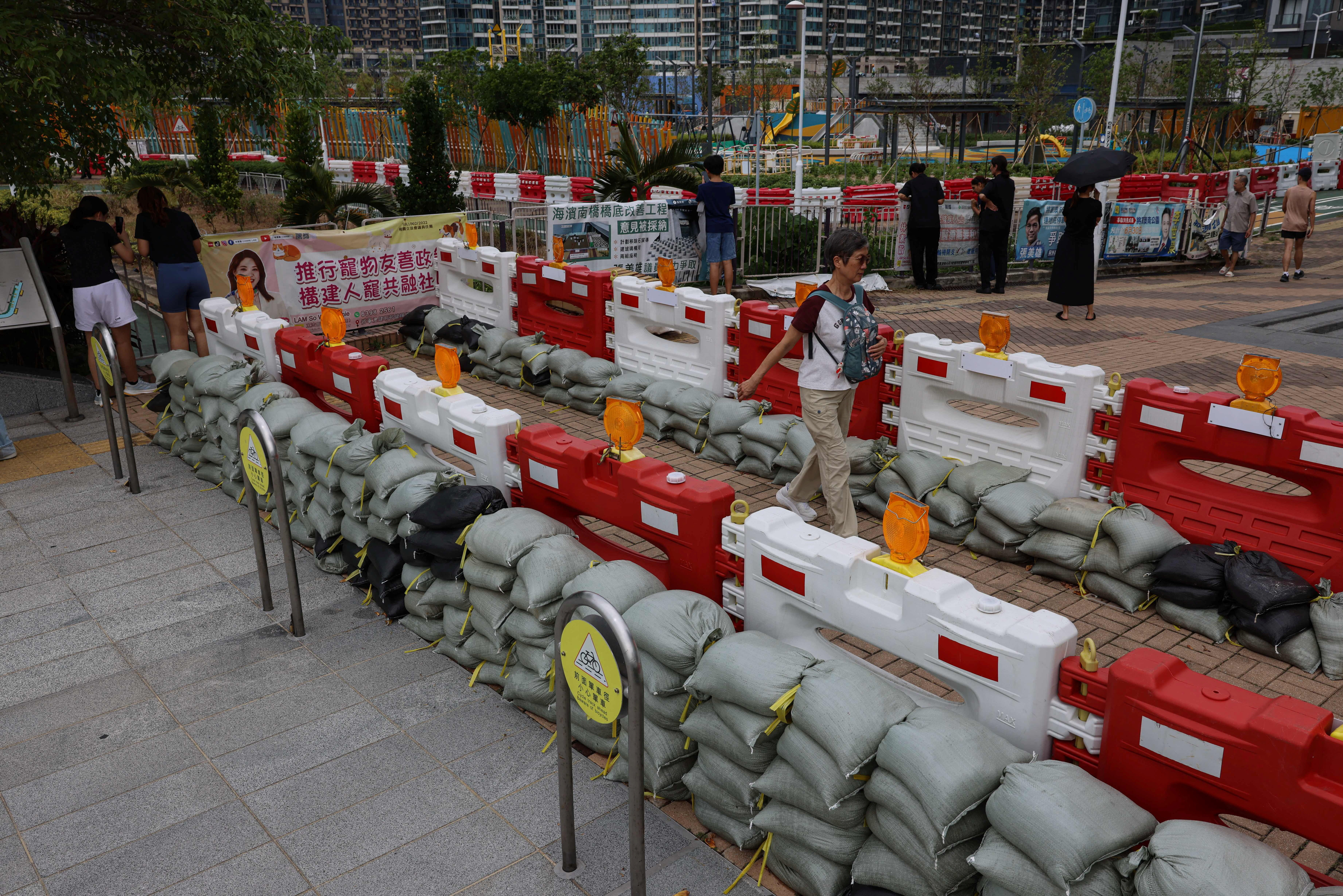Hong Kong shuts down ahead of world’s biggest typhoon of 2025