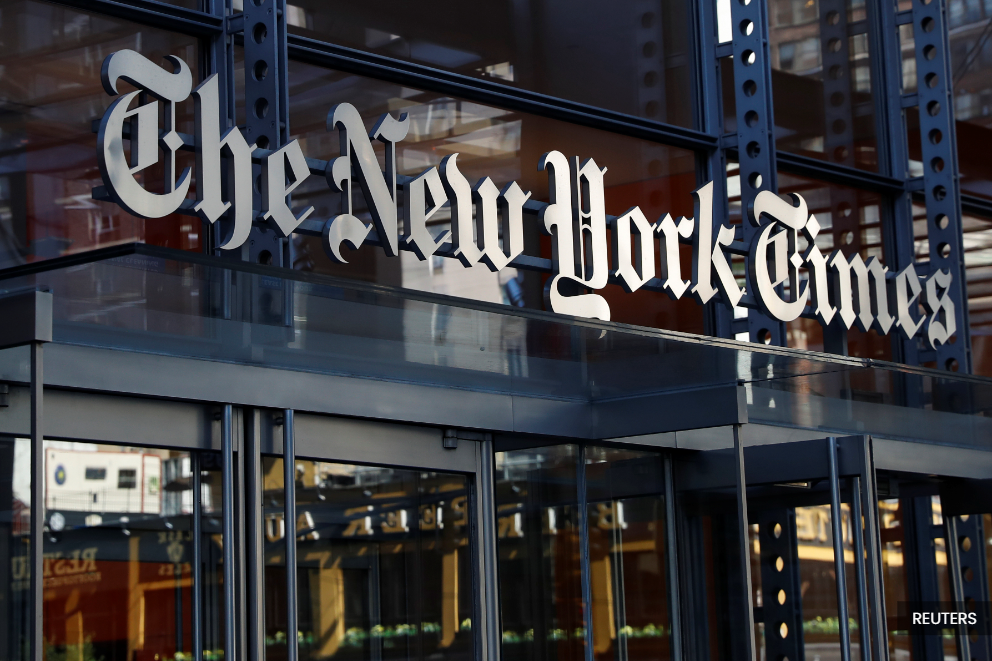 US court throws out Trump lawsuit against New York Times