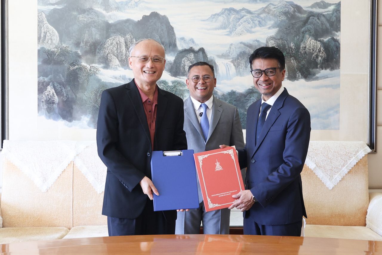 【大臣访华】雪州与中国广核签谅解备忘录  携手推动清洁能源合作