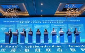 共同建设快捷高效“空中丝绸之路”   陆兆福：航空“双枢纽”加速马中合作