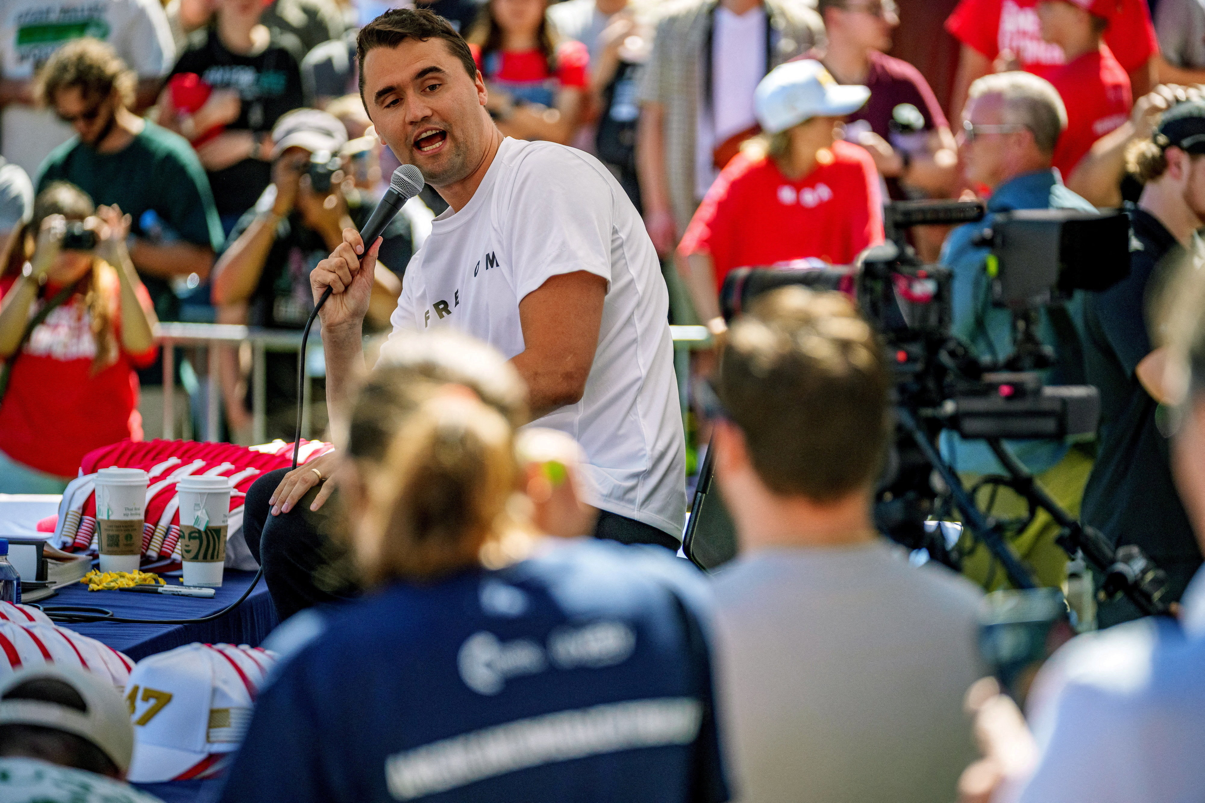 US right-wing influencer Charlie Kirk shot dead in 'political assassination'