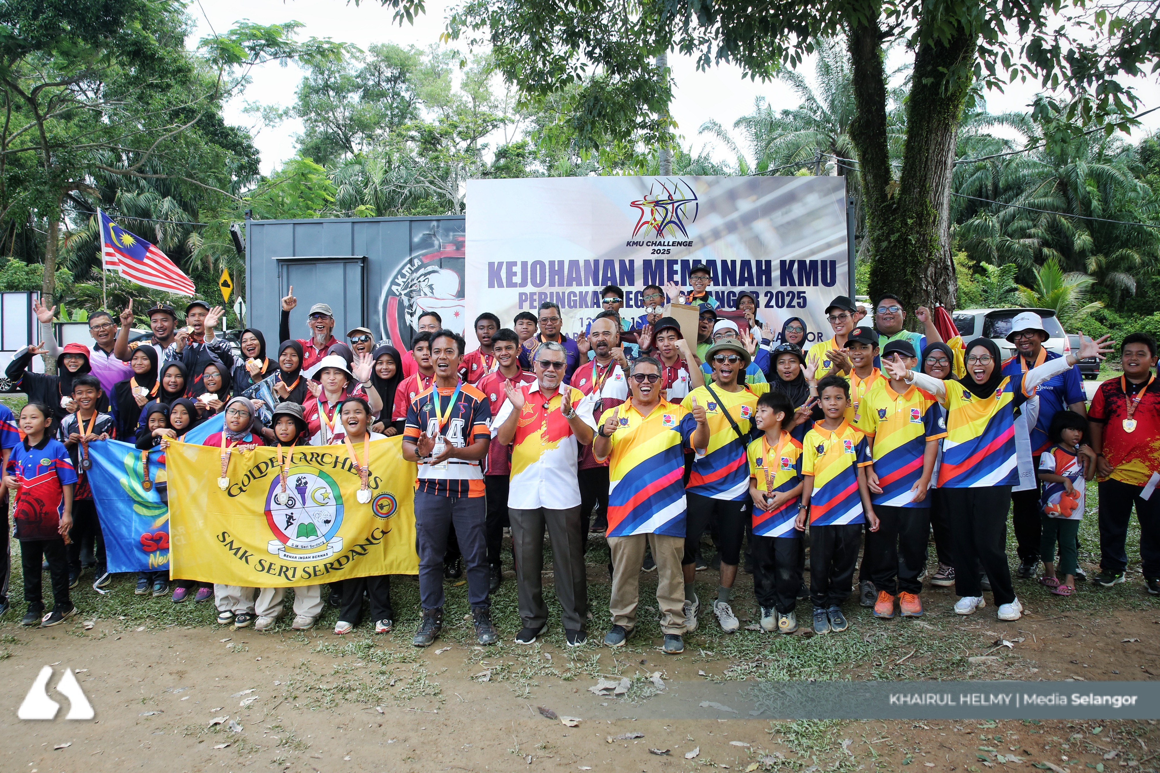Kejohanan memanah asah bakat, medan pemilihan ke SUKMA