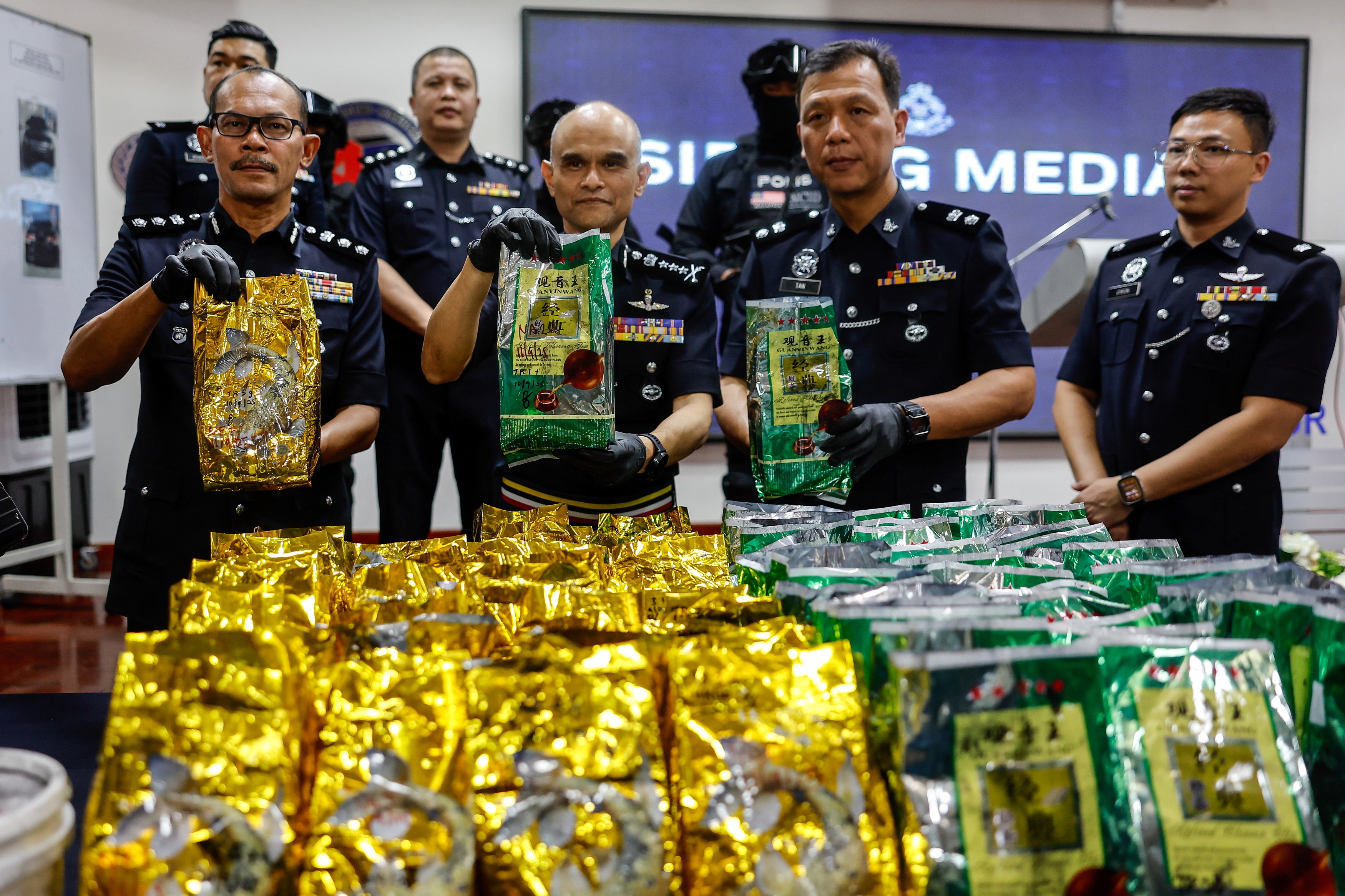 Polis tumpas dua sindiket, rampas dadah bernilai RM16.7 juta