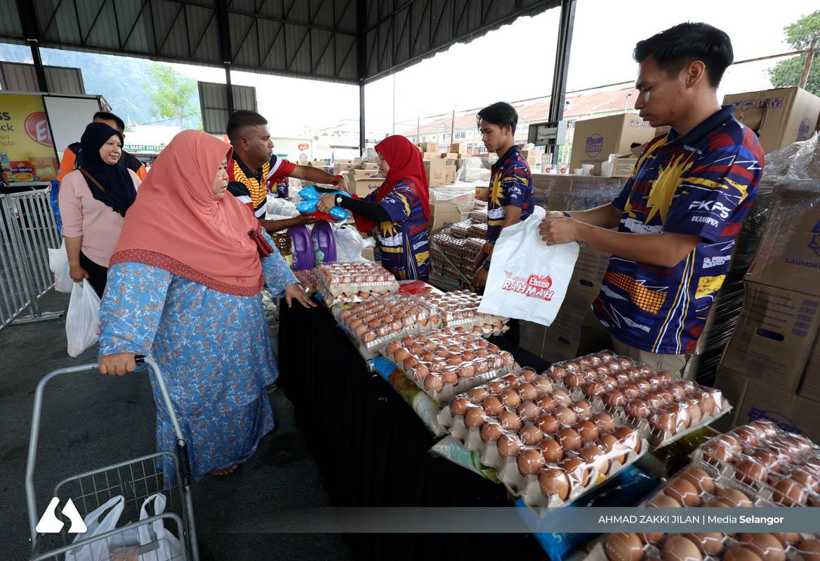 Ribuan penduduk kunjungi Karnival JER, manfaat RM100 SARA beli barangan Asas