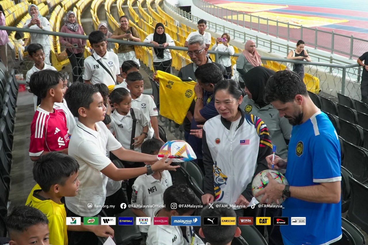 175 pemain cilik, wanita sertai program bersama Harimau Malaya