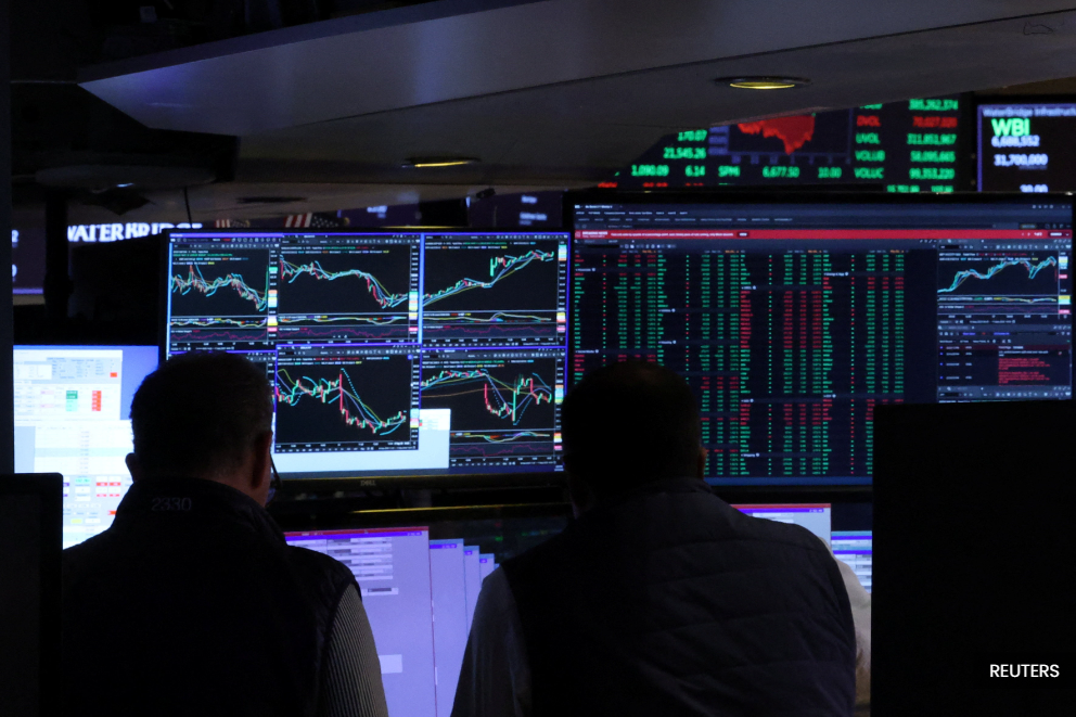 World shares hit new record highs, dollar gains buoyed by US Fed rate cut
