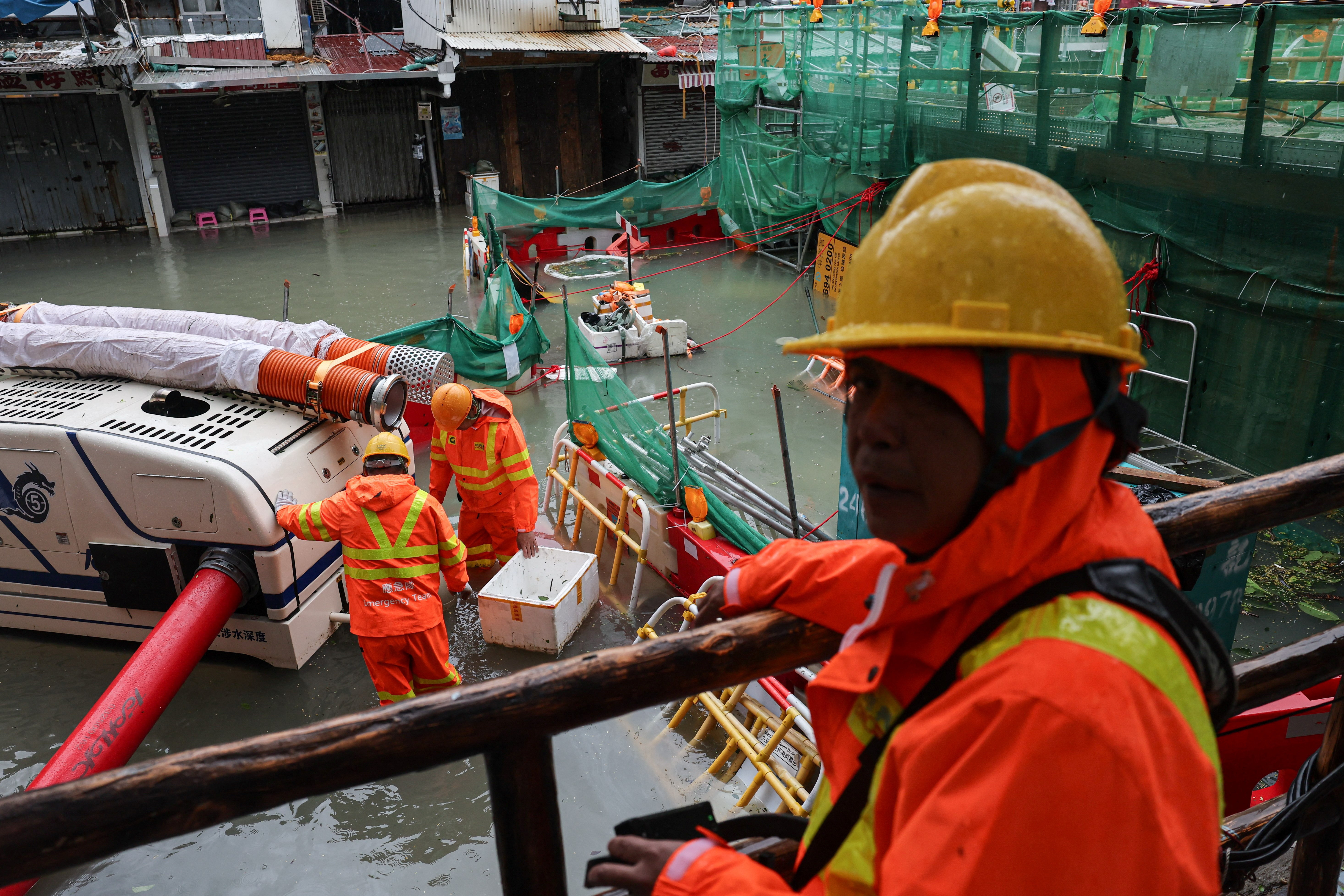 Hong Kong reopens after world's most powerful cyclone Ragasa