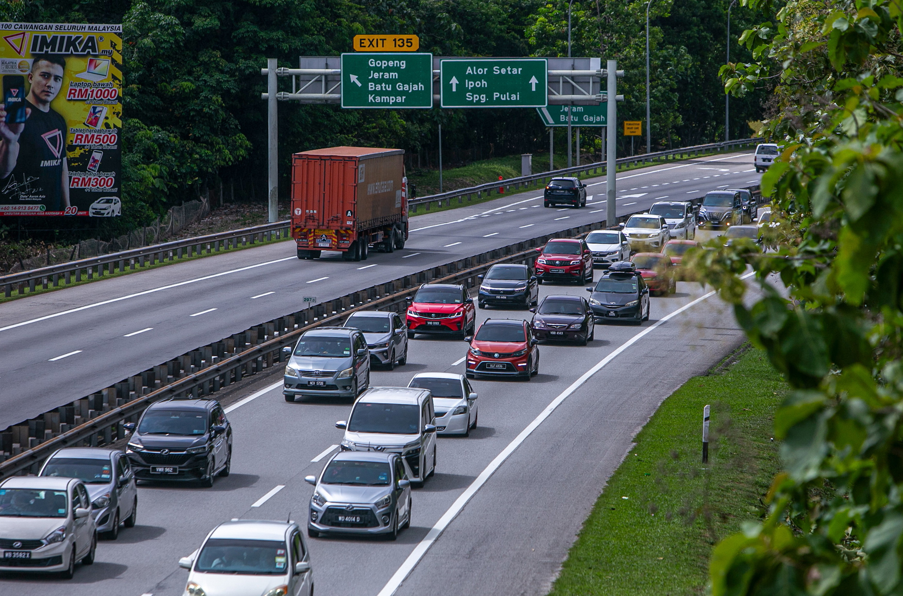 PLUS jangka 2.2 juta kenderaan sehari sempena cuti sekolah, Hari Malaysia