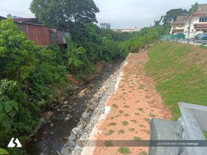 20万修复加西河河堤竣工   潘佩玲：防范雨季与季候风