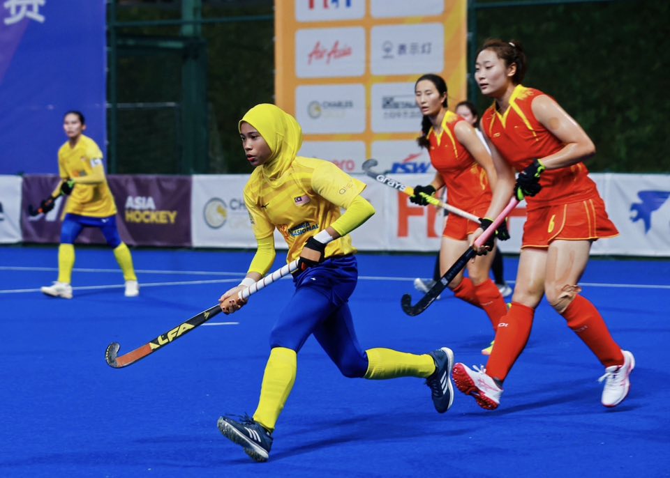 Piala Asia Hoki Wanita 2025: Malaysia tewas 0-8 kepada China