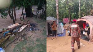 新古毛营地遇山洪爆发  受困29人及时获救