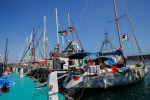 Flotilla GSF hampir masuk perairan Greece, menuju Gaza