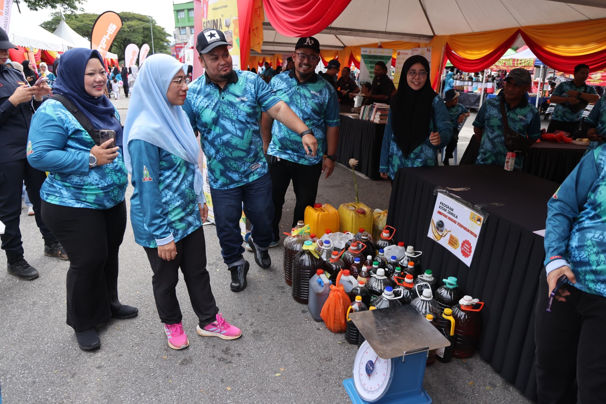 Program Hari Tanpa Kenderaan MPHS kumpul 460kg bahan kitar semula