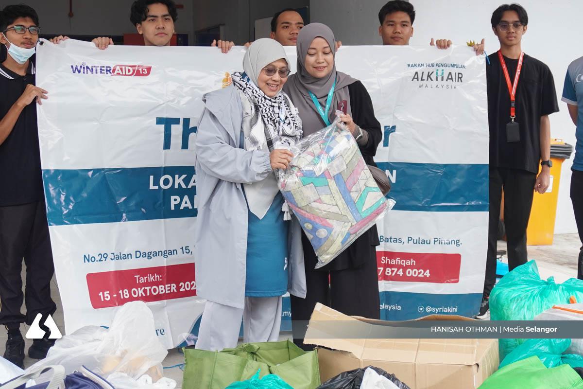 Kontena kasih Malaysia, bantu penduduk Syria hadapi musim sejuk