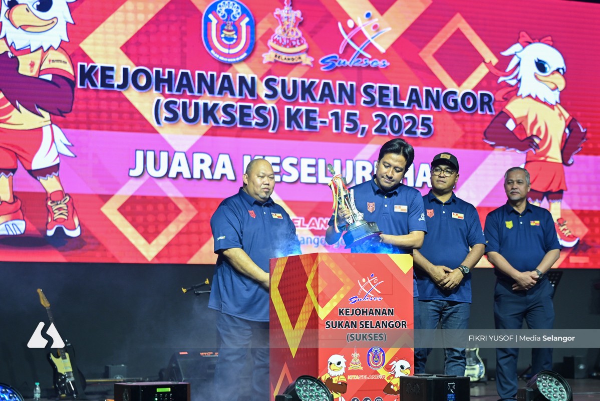Petaling juara keseluruhan SUKSES 2025