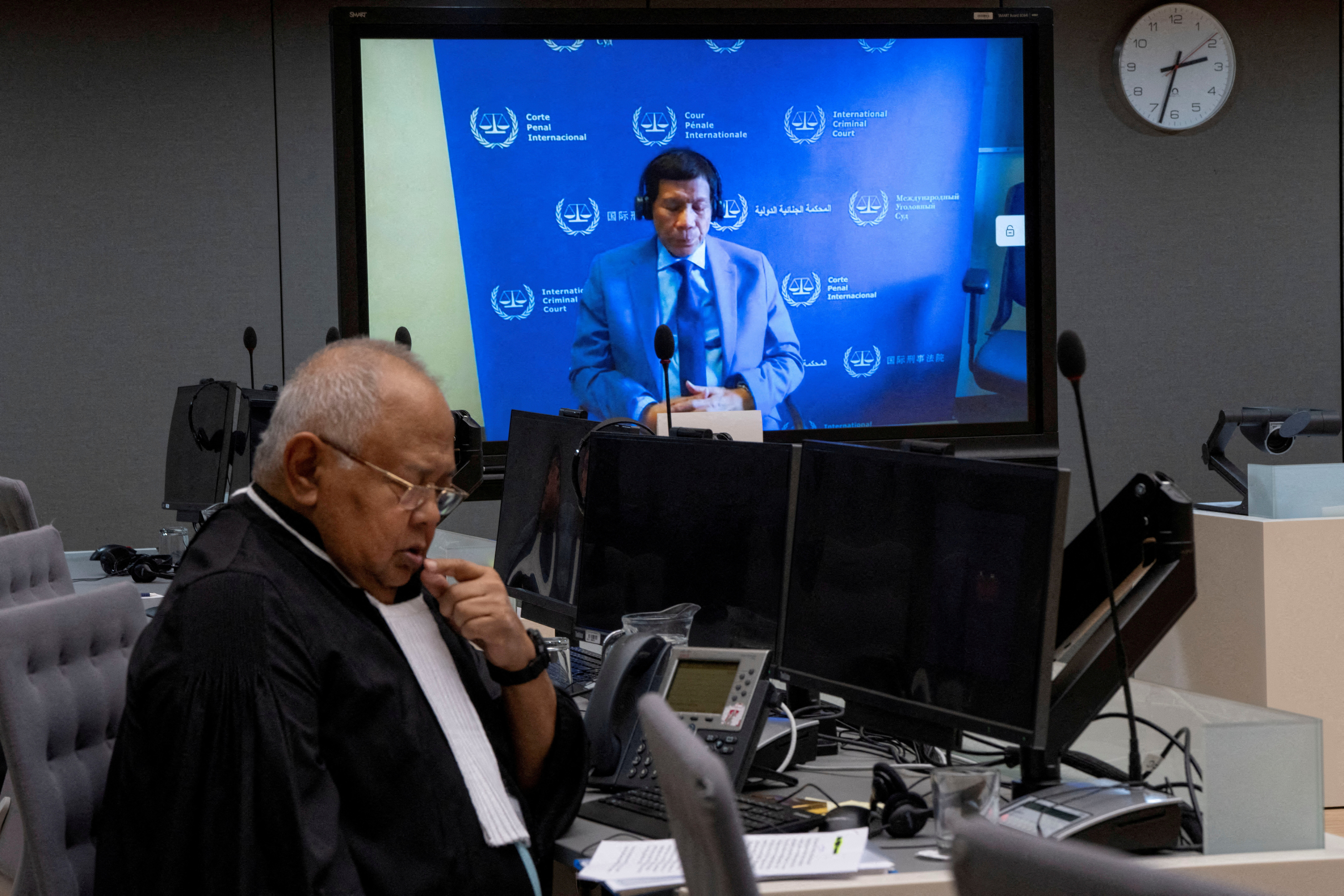 ICC judges reject jurisdiction challenge by Philippine ex-president Duterte