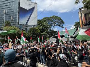 Hundreds rally in KL against Israel’s detention of flotilla activists