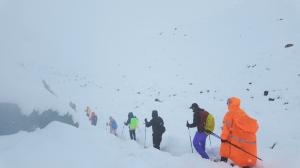 Heavy snowfall from cyclone winds halts Everest tourism